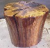 glass top stump table